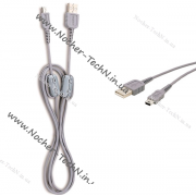USB кабель VMC-14UMB2 для відеокамери Sony DCR-HC96, DCR-SR82, SX65, HDR-CX550, HDR-UX10, XR350 та ін.